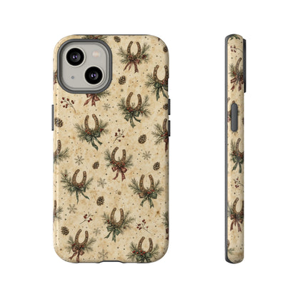 Christmas Horseshoes Tough Case