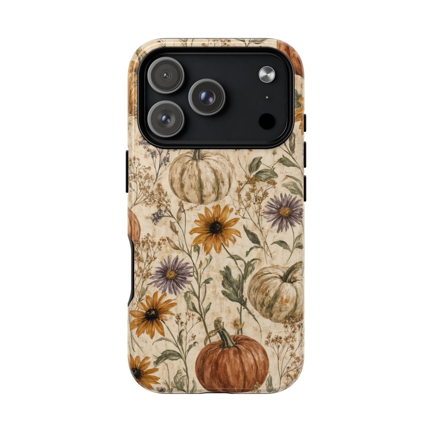 Pumpkin Wildflower Magnetic Case