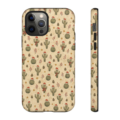 Santa Hat Saguaros Tough Case