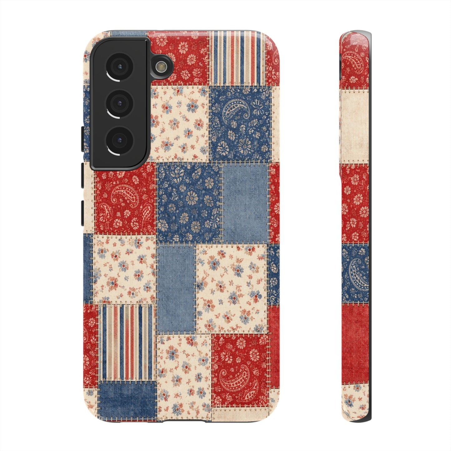 Patriotic Patchwork Tough Case