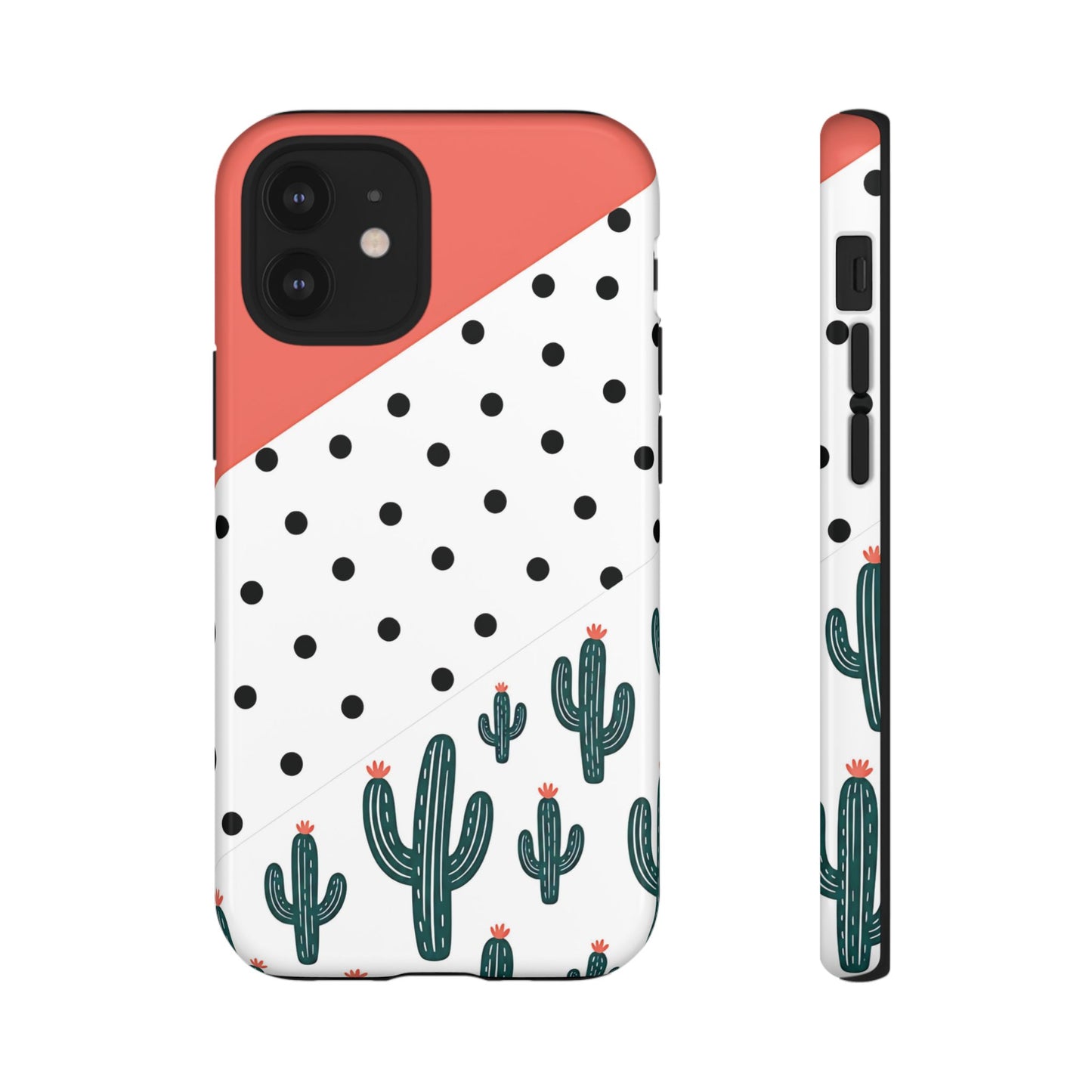 Polka Dot Cactus Tough Case