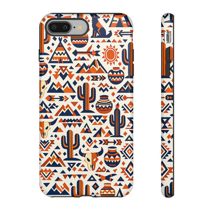 Southwest Tribal Orange Tough Case