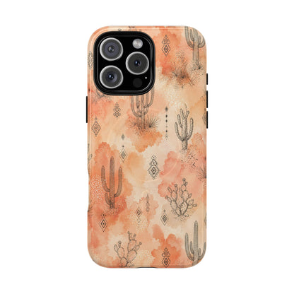 Watercolor Cactus Magnetic Case