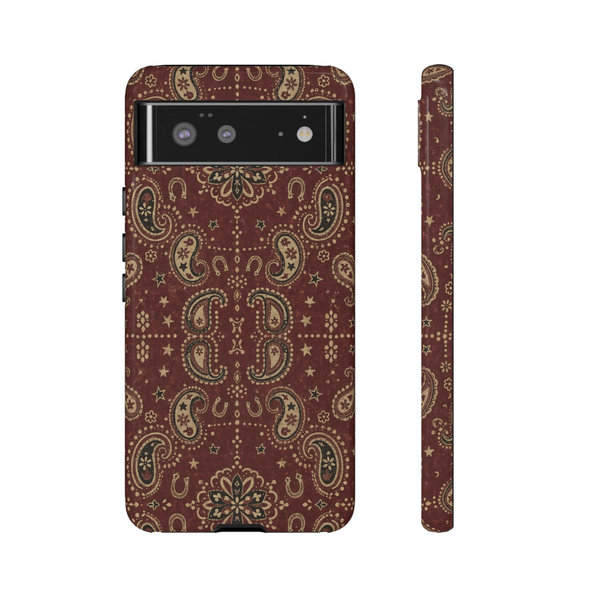 Burgundy Bandana Tough Case