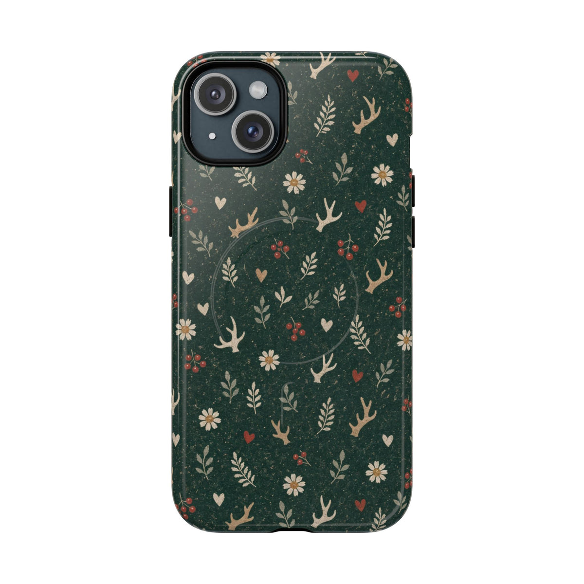Antler Daisies Evergreen Magnetic Case