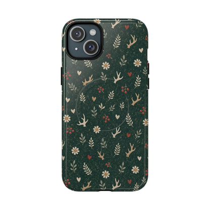 Antler Daisies Evergreen Magnetic Case
