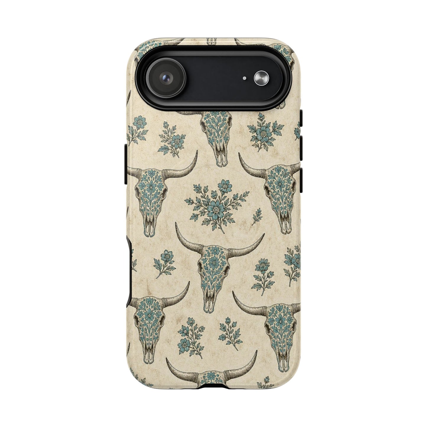 Sacred Bull Skull Magnetic Case