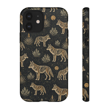 Moonlit Coyote Tough Case