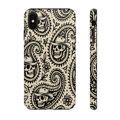 Cowboy Skull Paisley Tough Case