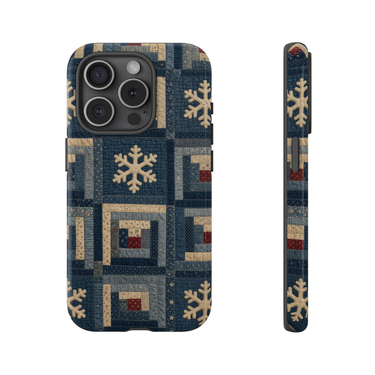 Snowflake Quilt Tough Case