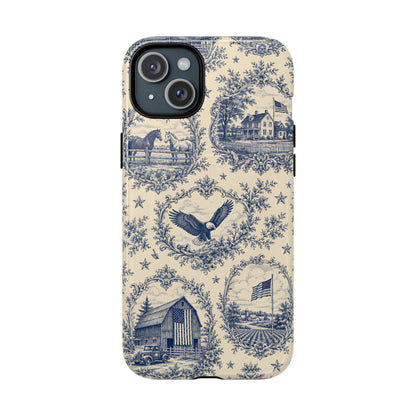 USA Toile Magnetic Case