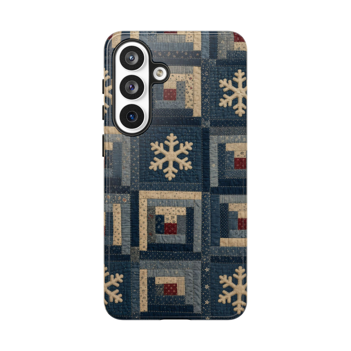 Snowflake Quilt Tough Case