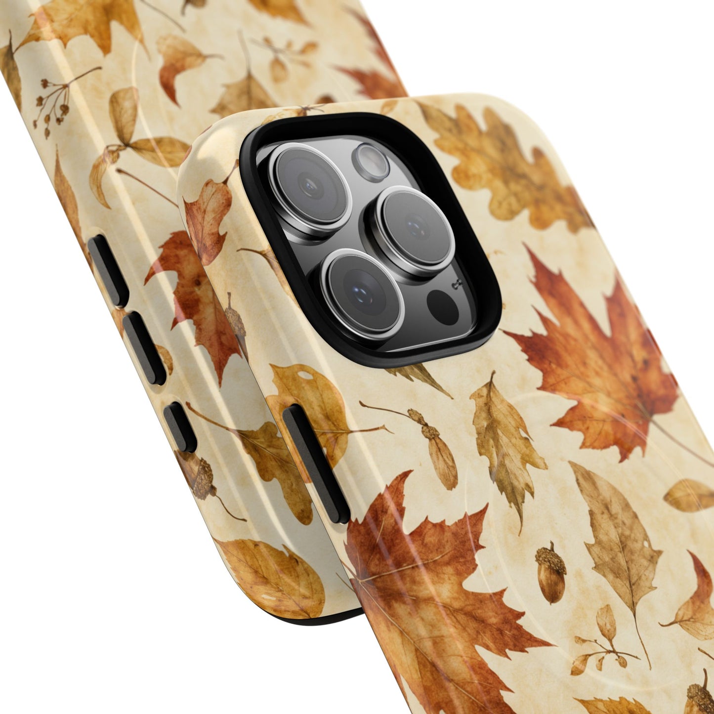 Golden Leaves Magnetic Case