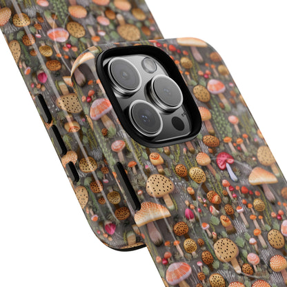 Pink Mushroom Magnetic Case