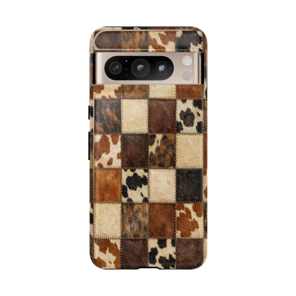 Cowhide Quilt Tough Case