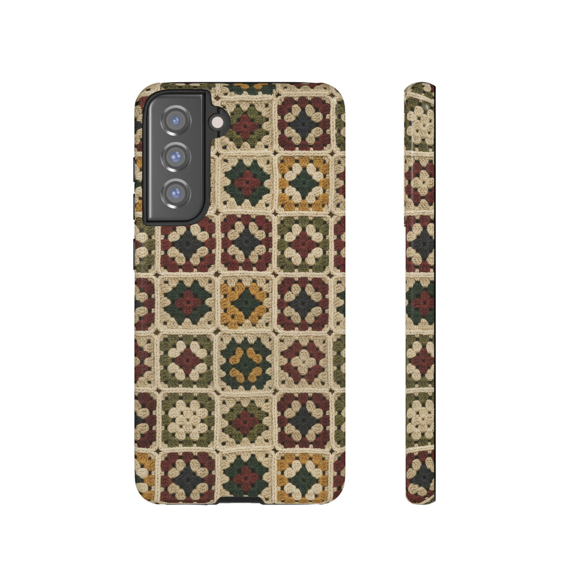 Christmas Granny Square Tough Case