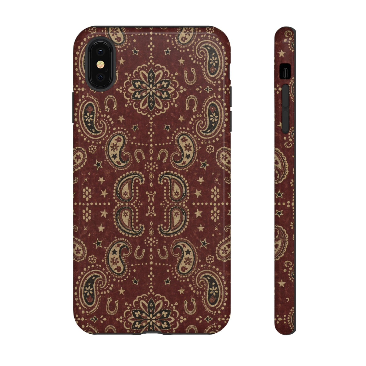 Burgundy Bandana Tough Case