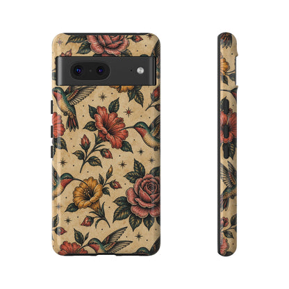 Hummingbird Rose Tough Case