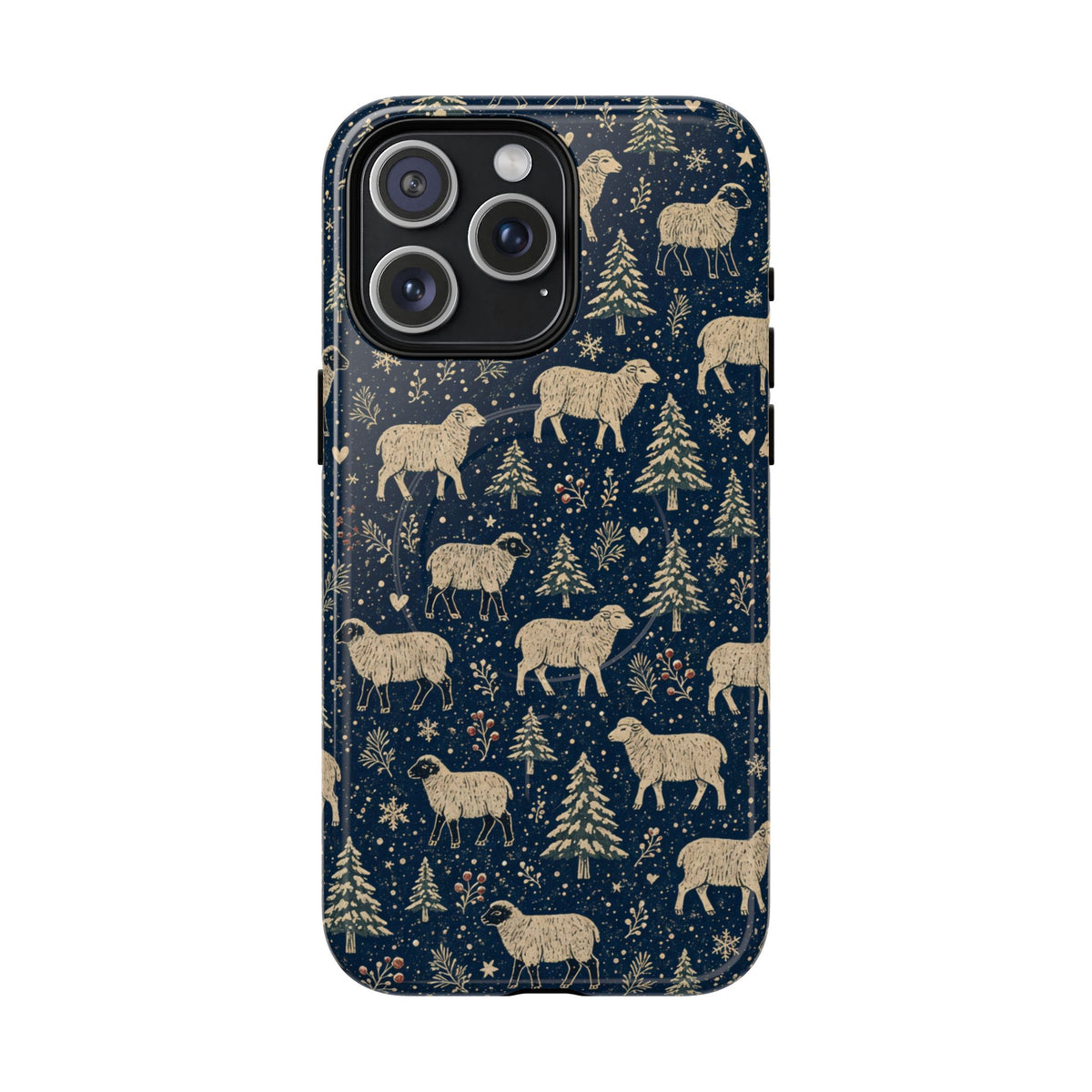 Snowy Sheep Magnetic Case