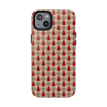 Plaid Tree Magnetic Case