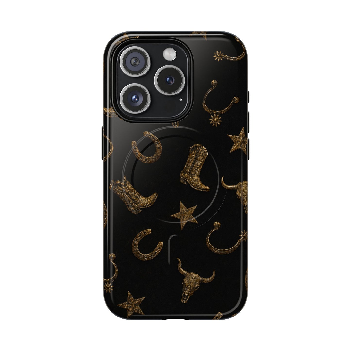 Black Gold Magnetic Case