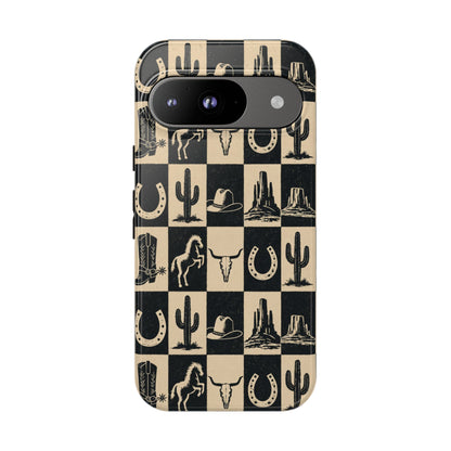 Western Checkerboard Tough Case