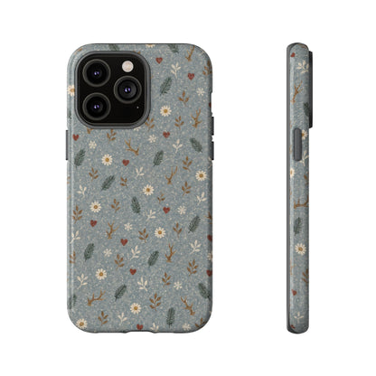 Antler Daisies Snow Tough Case