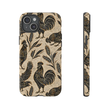Carved Rooster Tough Case