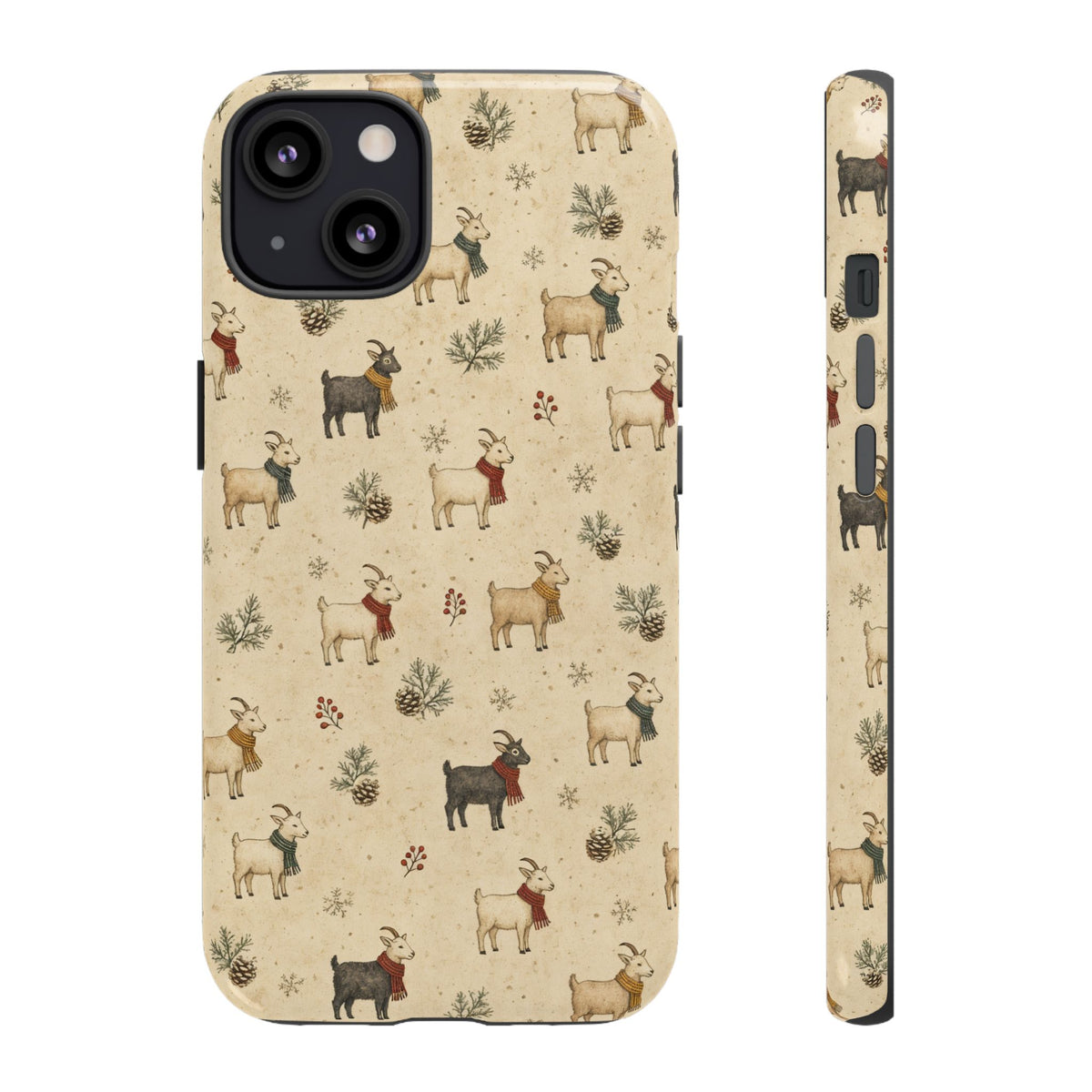 Scarf Goats Tough Case