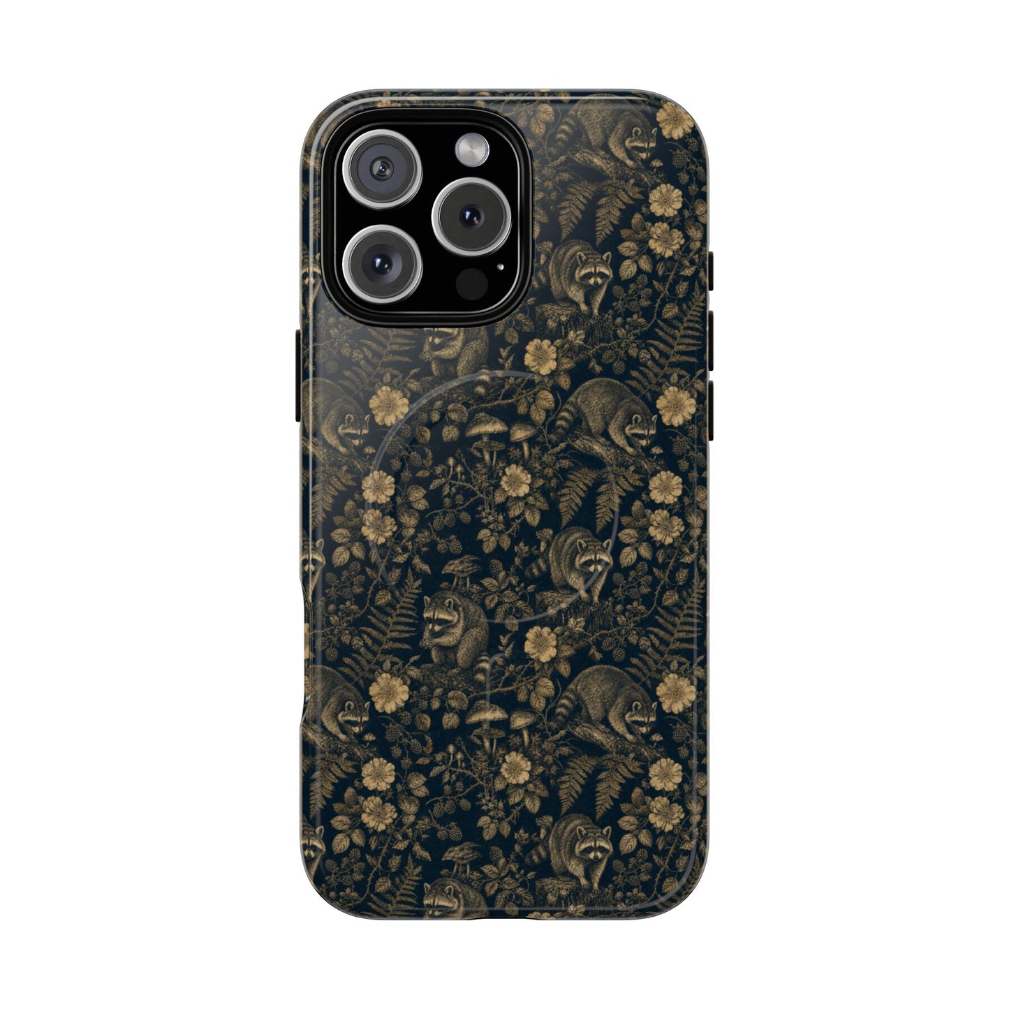 Midnight Raccoon Magnetic Case