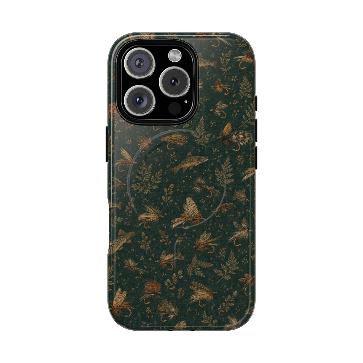 Trout Flies Magnetic Case