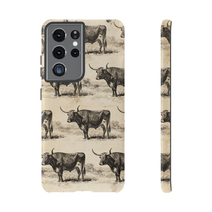Vintage Longhorns Tough Case