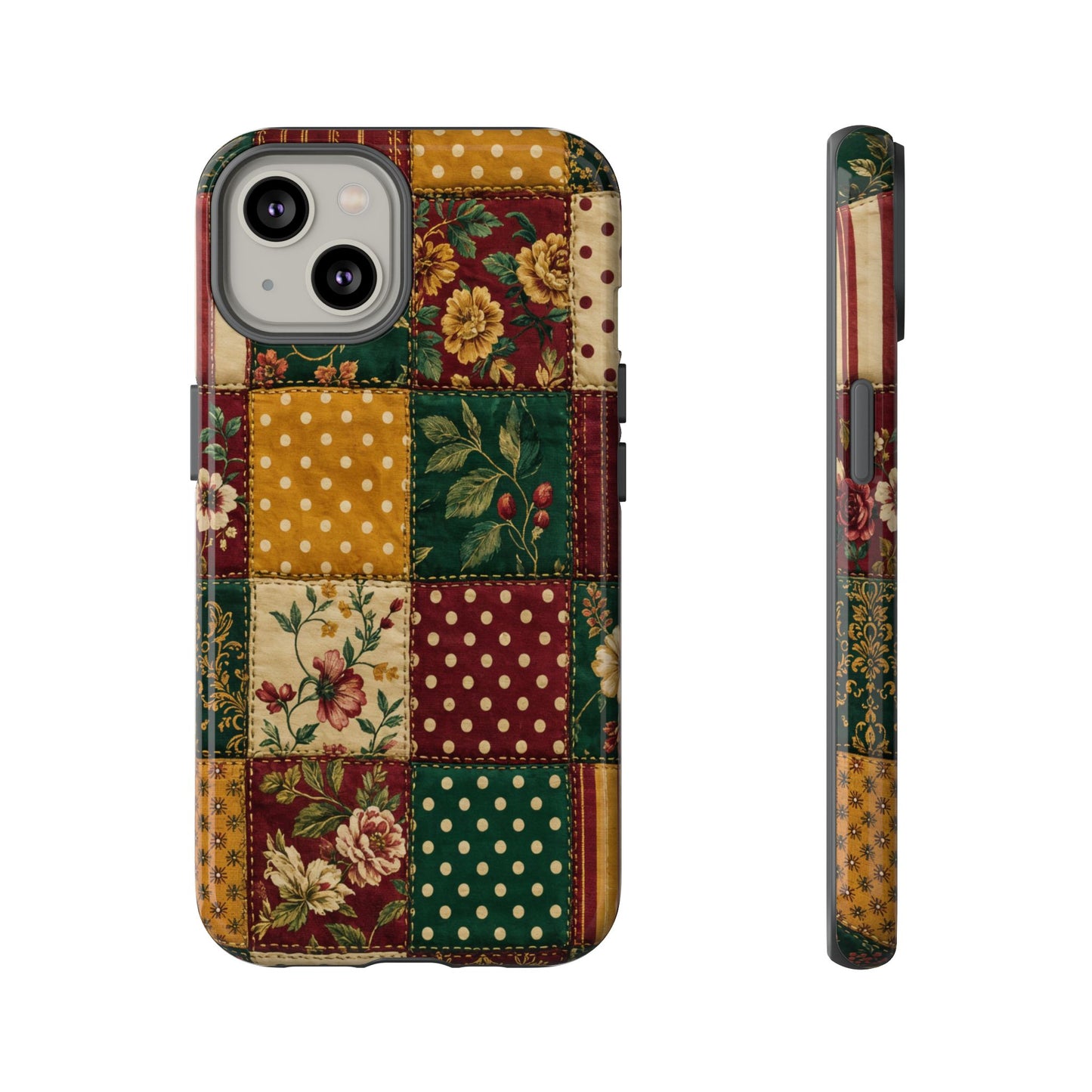 Jewel Tone Patchwork Tough Case