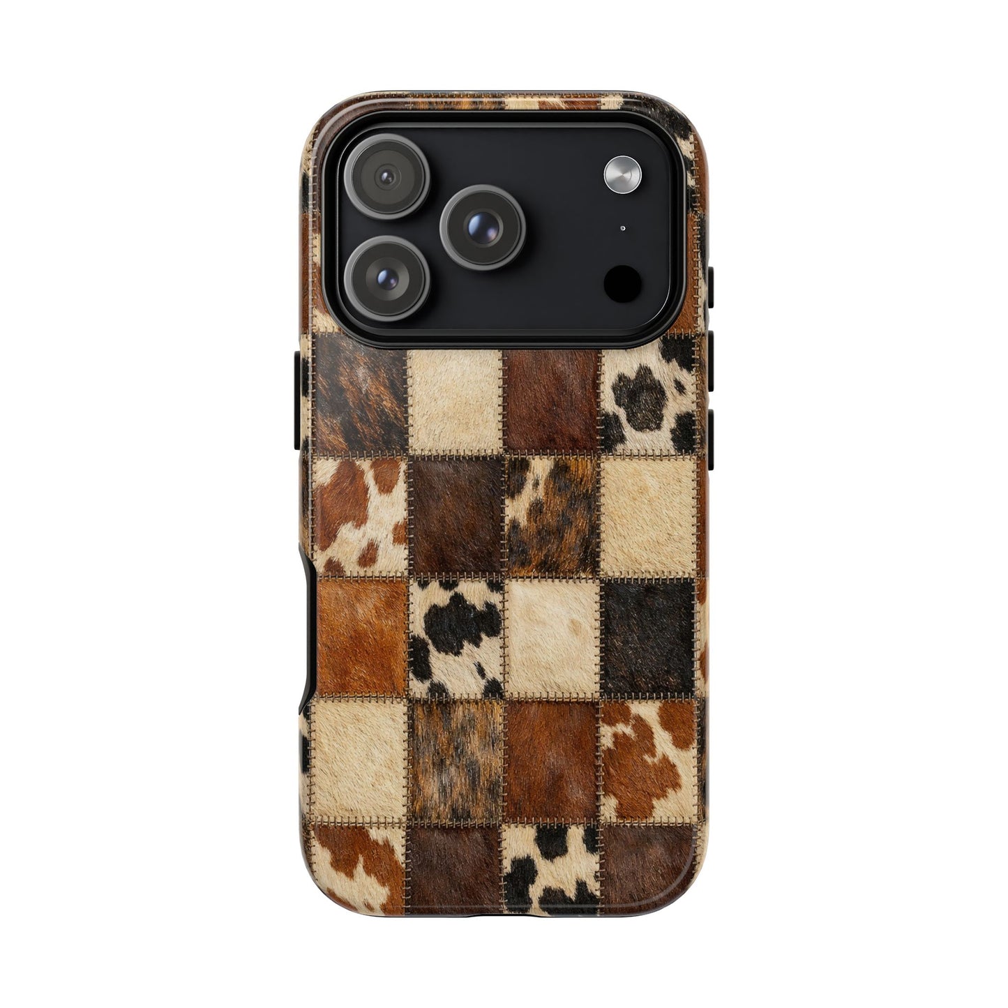 Cowhide Quilt Tough Case