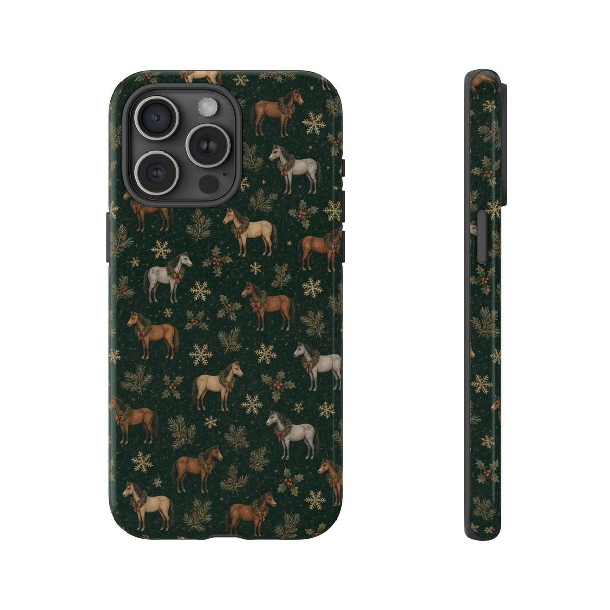 Evergreen Horses Tough Case