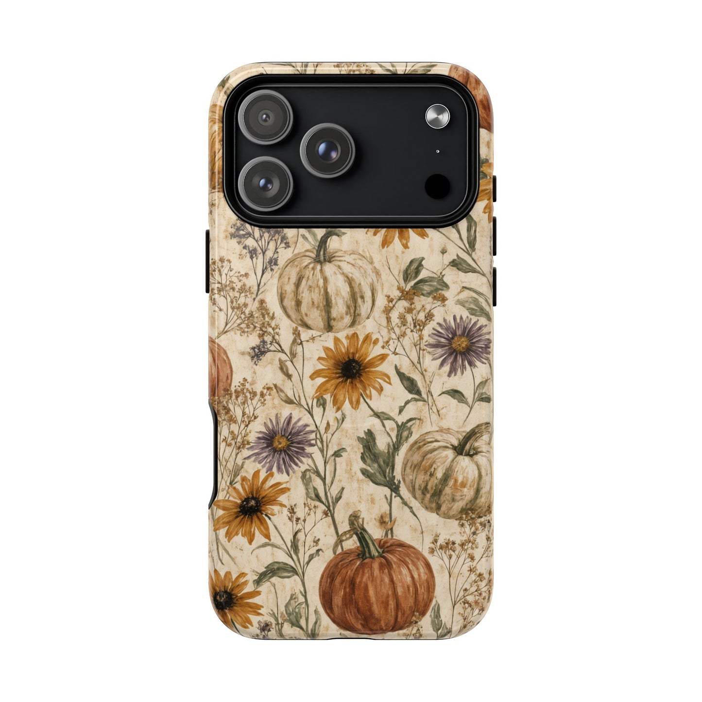 Pumpkin Wildflower Magnetic Case
