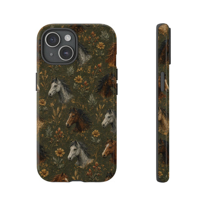 Autumn Horses Tough Case