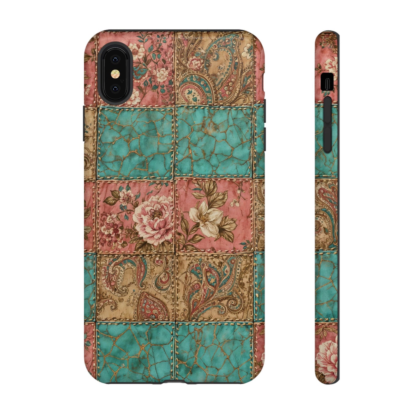 Turquoise Paisley Tough Case