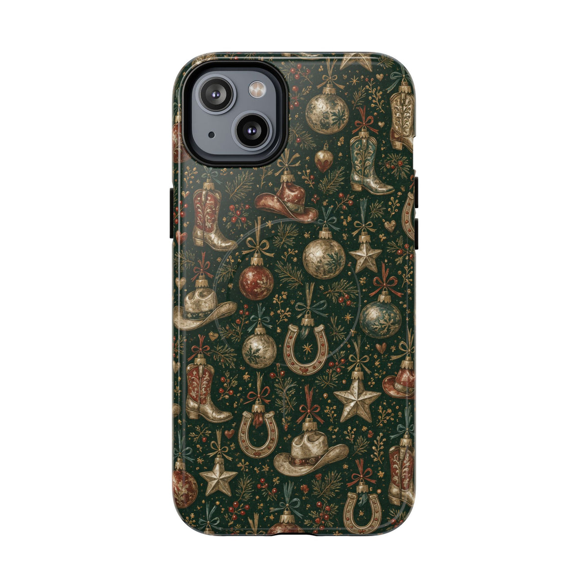 Cowboy Ornaments Magnetic Case