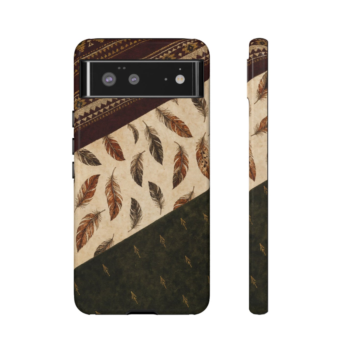 Feather Aztec Swaths Tough Case