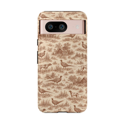Pheasant Toile Tough Case