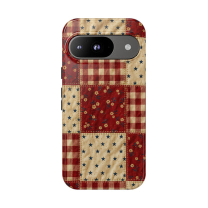 Gingham Stars Tough Case