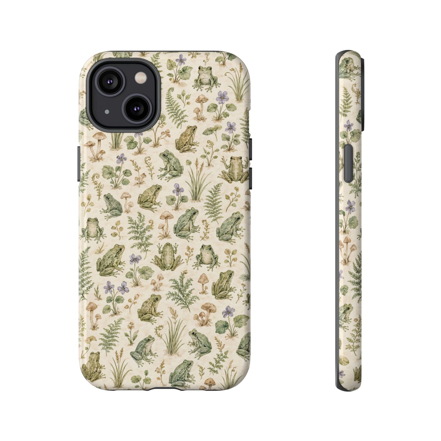Watercolor Frogs Tough Case