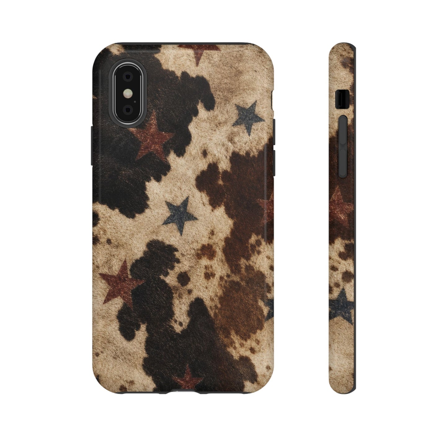 Stars And Cowhide Tough Case