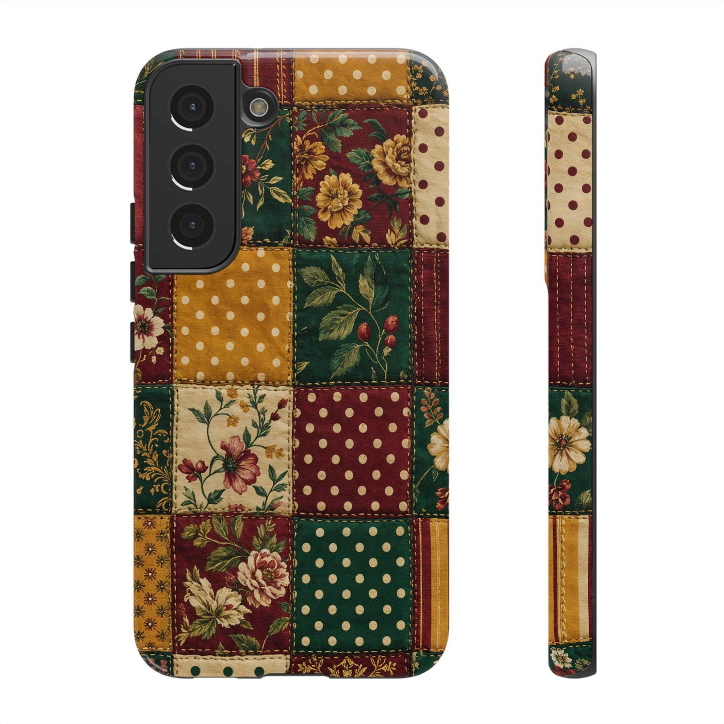 Jewel Tone Patchwork Tough Case