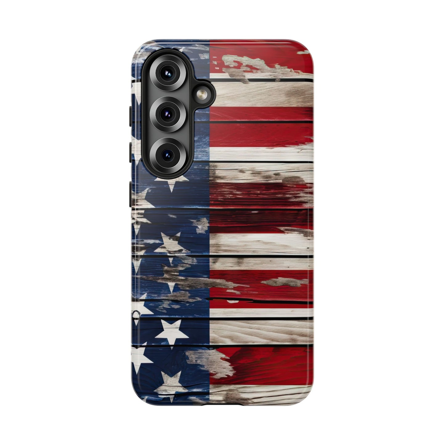 Wood Stars Stripes Tough Case
