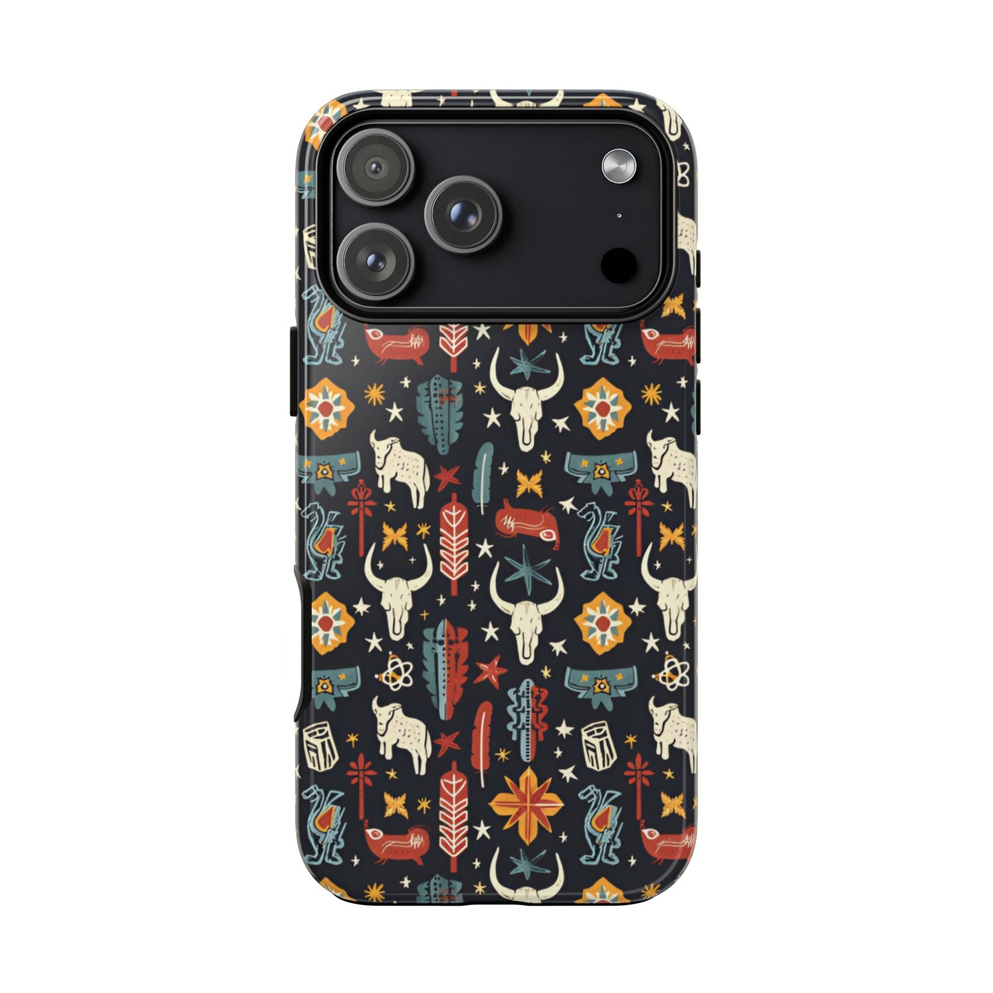 Colorful Western Tough Phone Case