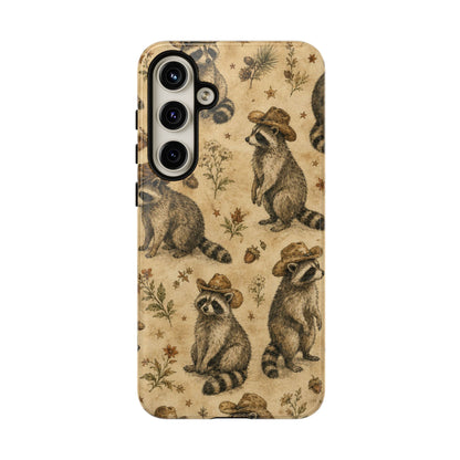Painted Raccoon Tough Case
