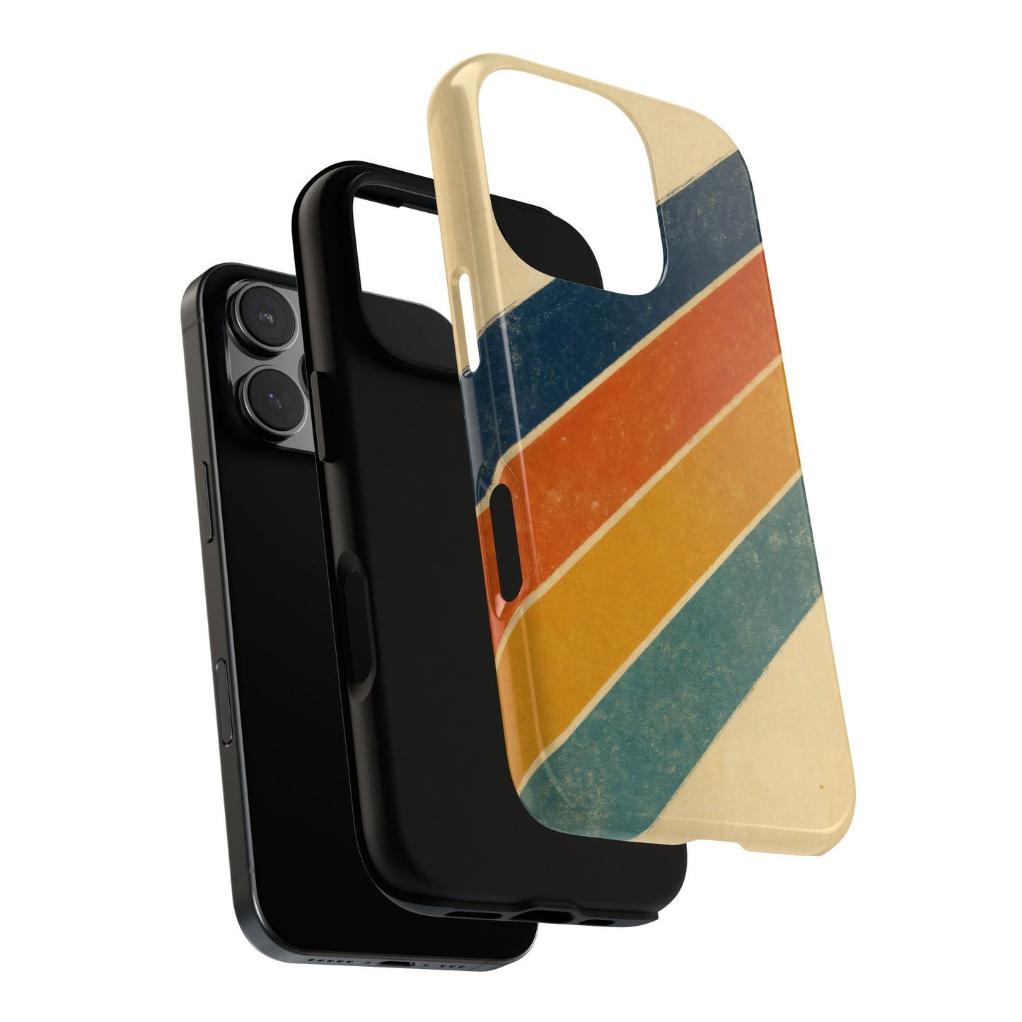 Retro Sunset Stripes Tough Case