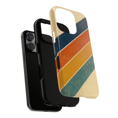 Retro Sunset Stripes Tough Case